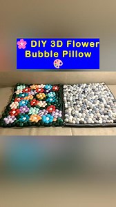 🌸 DIY 3D Flower Bubble Pillow 🎨 #pillow #cushion #diycraft #sewing #crafting #diy #craft #howto #easytomake #howtomake #minimalistliving #selfimprovement #sustainableliving #sustainablecraft #upcycledclothing #satisfyingart #CraftyCreations #homedecorlovers #selflearning #easytutorial #handcraft #giftideas | All Girls' Things