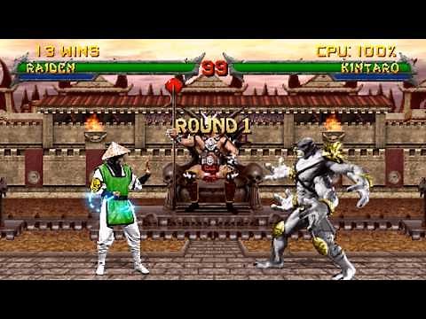 Mortal Kombat 2 Remix 2025 - RAIDEN Gameplay Playthrough