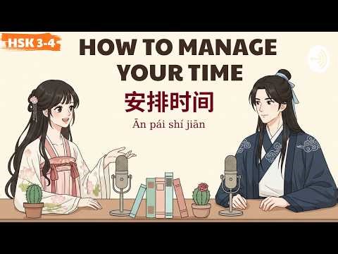 HSK 3-4 | How To Manage Your Time | Learn Chinese Podcast