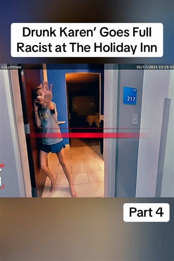 Police Encounter with 'Drunk Karen' at Holiday Inn