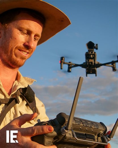 26K views · 138 reactions | An Australian firm named SkyKelpie has demonstrated effective drone herding of cattle. Using a remote docking station, its herding drones waste no time in getting to work. Could remote drone herding take the uncertainty and the hard riding out of cattle farming? | Interesting Engineering | Facebook
