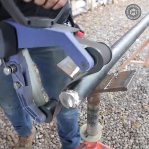 18K views · 147 reactions | Welding a Steel Handrail from PIPE | Make Everything | Facebook