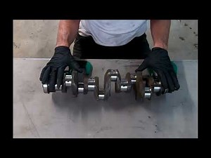 Corvair Engine Rebuild. Part 1 Crankshaft Inspection