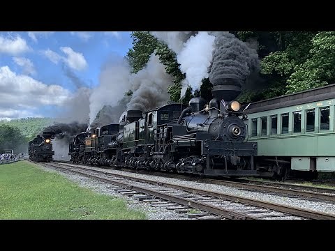 Cass Scenic Railroad: A Geared Steam Extravaganza (Parade of Steam 2022)