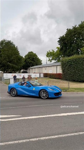 Ferrari 812 GTS acceleration!!! 💙💙💙