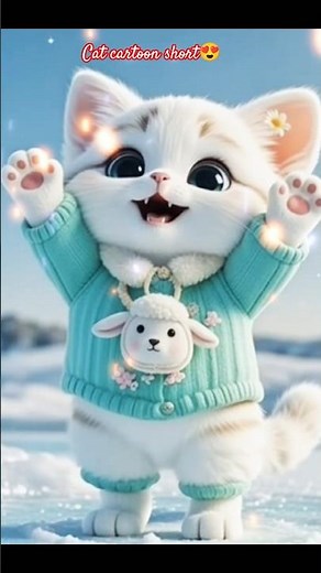 😍cat cartoon short🐾🐾 video 🤣🤣 funny #Shorts#youtubeshorts #shortsfeed #cat
