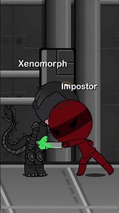 (The Xenomorph Vs The Imposter) Gacha short