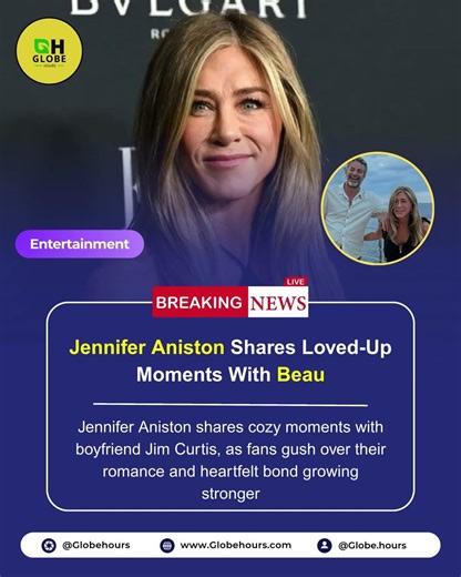 Jennifer Aniston Shares Loved Up Moments With Beau
