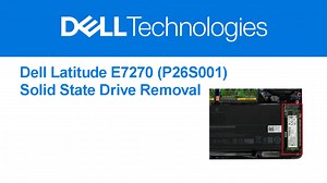 How to replace SSD for Latitude E7270