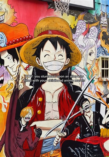 Discover the Anime Murals of Taichung's Painted Animation Lane