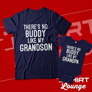 Matching Grandpa Grandson Shirts, Father's Day Gift - Etsy