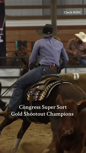 The 2025 Cinch RSNC Congress Super Sort may be in the books, but we’re still celebrating the incredible runs, big payouts, and unforgettable moments that made Jackson, Ohio, one to remember. With more than $81,000 paid out across four Gold Shootout classes, riders from across the country showcased the heart, teamwork, and drive that define ranch sorting. 👏 Congratulations to the Gold Shootout champions: 🏅 #5 Gold Shootout – Anna Butler & Dane Malmberg 🏅 #9 Gold Shootout – Jr (Carlos) Guedes &