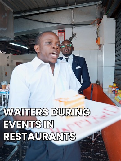 WAITERS DURING EVENTS IN RESTAURANTS😂😂😂 Register on BuyMeSoda today. #BuyMeSoda @BuyMeSoda.com