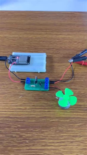 Contrôleur de vitesse de moteur DC via Bluetooth avec ESP32 et module HC-05 #Arduino #ESP32 #ProjetDIY #Électronique #Domotique | Méchant Circuit