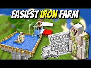 Easy Iron Farm - Minecraft 1.18 Tutorial