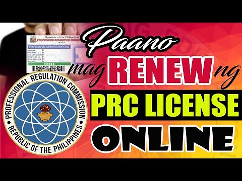 PAANO magRENEW ng PRC LICENSE ONLINE I Tagalog Step-by-Step Procedure