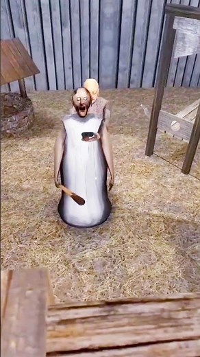 Granny grendpa shotgun shoot funny📈📈#shorts