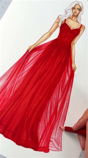 Every prom night starts with a dream—and this red gown was made to turn yours into reality.😍🥰