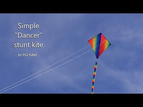 Simple "Dancer" stunt kite from HQ Kites