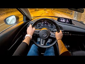 2023 Mazda CX-30 [2.0 Skyactiv-X 186HP] |0-100| POV Test Drive #1504 Joe Black