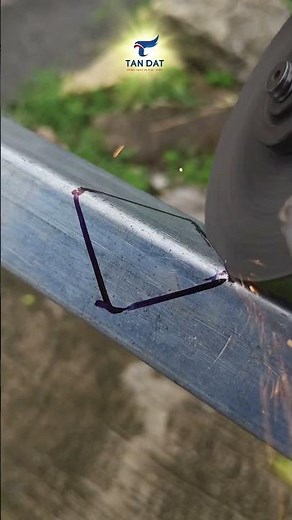 Cắt kim loại vuông chuẩn như thợ chuyên nghiệp #inox304 #welding #cokhi #inox #mẹocơkhí #news #diy