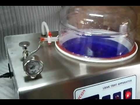 Leak Test Apparatus for Blister Packs.mp4