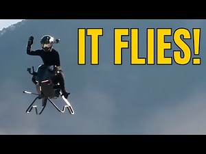 Volonaut Airbike Is Real Jet Powered Bike Takes Flight!