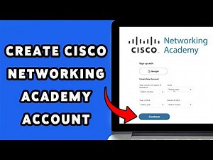 How To Create Cisco Networking Academy Account 2025 | Sign Up & Start Learning With Cisco NetAcad