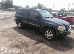 2004 GMC Envoy, Slt | 1GKDT13S642350730 | Bid History | BidCars