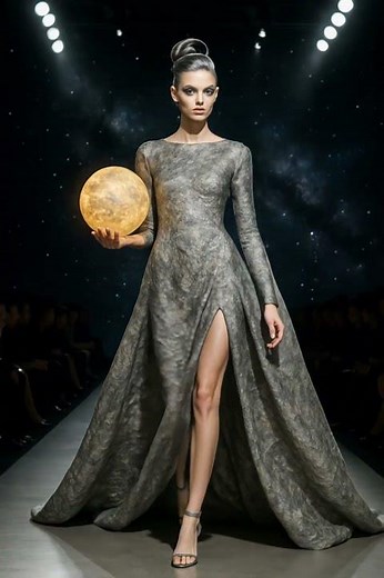Cosmic Runway: Dresses of the Solar System 🌌💫