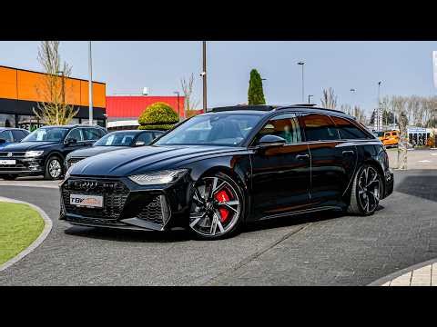 🔥 Audi RS 6 Avant 4.0 V8 TFSI 600 CH – PACK CARBONE | FREINS CÉRAMIQUE | B&O 3D | TOIT PANO 🚨