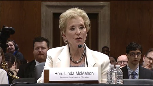 'So no study was done?': Linda McMahon showcases the Trump admin's incompetence, admits to cutting corners in Senate hearing