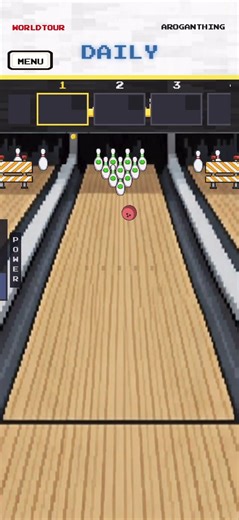 Pixel Bowling- can you score a perfect 300?