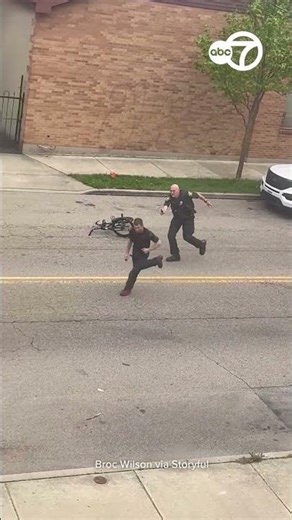 Man Escapes From Officer During 'Cat and Mouse' Struggle in Viral Video