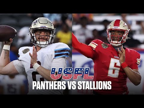 USFL Extended Highlights - Michigan Panthers vs. Birmingham Stallions - Week 6