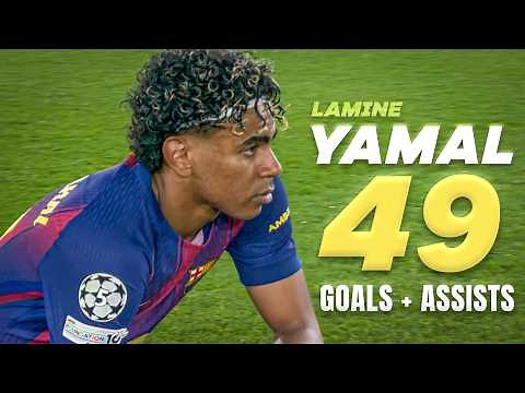 Lamine Yamal - All 49 Goals & Assists In 2025/2026 Season