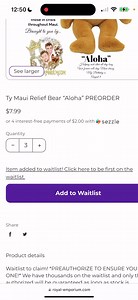 ✨Aloha Bear✨ PLEASE WATCH THIS VIDEO before calling, texting, or emailing. As much as we would love to, we can not possibly keep up with all the calls and texts to instruct everyone on how to do this. 🤪 If you watch and then still can’t figure it out, THEN reach out to us about it. We greatly appreciate your understanding. We are doing our best to keep up and get everyone taken care of for this great cause. Mahalo! ❤️ | Royal Emporium