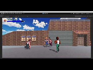 Unity Double Dragon beat-em-up showcase