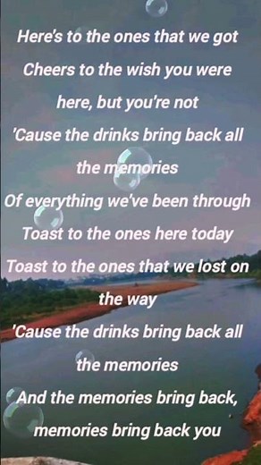 Memories lyrics🤌|| Maroon 5✨ #music #lyrics #song