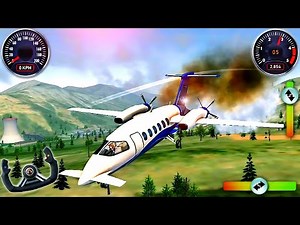Charter Extreme Airplane Plane Сrash - Airplane Flight Pilot Simulator 3D - Android GamePlay #6