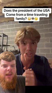 1M views · 36K reactions | Does the president come from a time traveling family? #time #travel #timetravel #trump #strange #hidden | itsweirdtime | Facebook