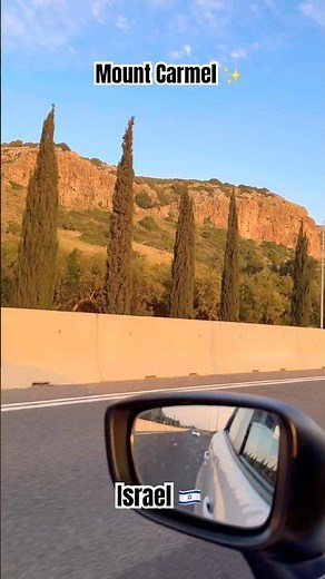 Where history meets the horizon. Mount Carmel, Israel 🕊️🌟🇮🇱 #israel #mountcarmel #travel