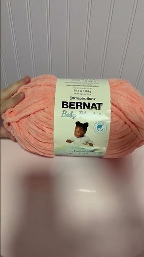 Review on Bernat baby blanket yarn!