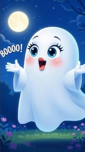 Five Little Ghosts 👻 | Super Simple Songs | Halloween Nursery Rhyme #shorts Edi's Friends