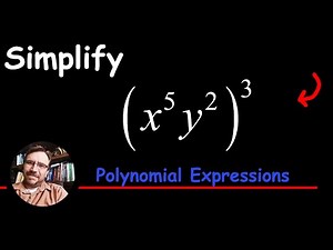 How to Simplify a Monomial Expression (Power to Power, we Multiply)