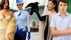 Celebrities at couture week: A roast (Cardi B and her crow included)