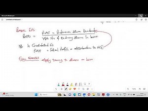 IAS 33 Earnings Per Share Part 1 Basic EPS