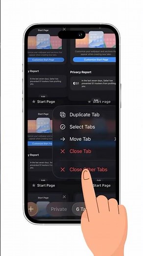 How to CLOSE all SAFARI tabs on iPhone 🤓🧠
