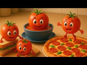 “Tomatoes! 🍅 Fun Kids Song” | Learn Vegetable for Kids