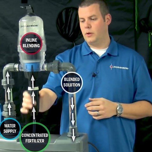 Dosatron NDS How does it work? #commercialgrowing